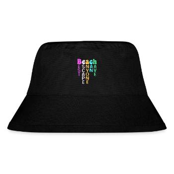 Kreuzfahrtschiff Kreuzfahrt - Stanley/Stella recycelter Bucket Hat - Schwarz - Vorne