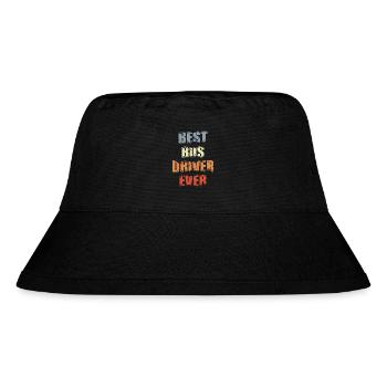 Bester Busfahrer aller Zeiten - Stanley/Stella recycelter Bucket Hat - Schwarz - Vorne
