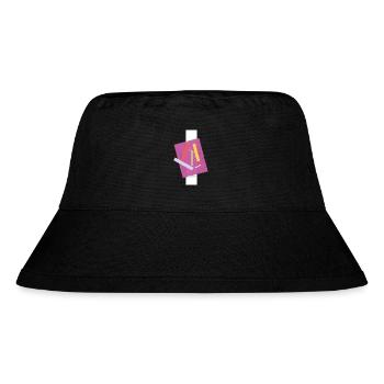 Abstract Colored Lines Composition - Stanley/Stella Recycled Bucket Hat - black - Front