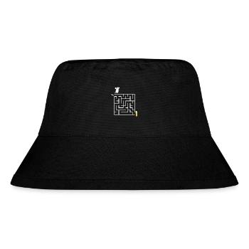 Karneval Maus Kölsch Köln Alaaf Kostüm Lustig Spaß - Stanley/Stella recycelter Bucket Hat - Schwarz - Vorne