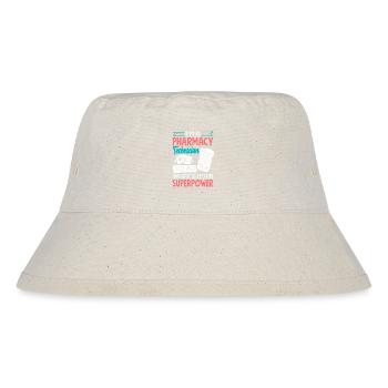 Apotheker Pharmazeutisch-technischer - Stanley/Stella recycelter Bucket Hat - Naturweiß - Vorne