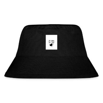 Be you  - Stanley/Stella Recycled Bucket Hat - black - Front