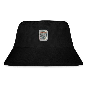 I build plastic models - Stanley/Stella Recycled Bucket Hat - black - Front