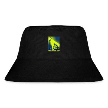 Lichtverschmutzung Astronomie Teleskop Humor Desig - Stanley/Stella recycelter Bucket Hat - Schwarz - Vorne
