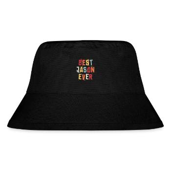 Best Jason Ever Popular Retro Birth Names Jason - Stanley/Stella Recycled Bucket Hat - black - Front