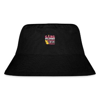 Gang des copines déjantées de la mariée Cadeau - Bob recyclé Stanley/Stella - noir - Devant