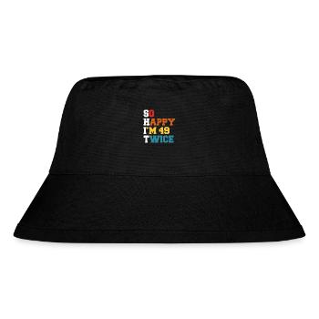 49 Years Funny - Humor Birthday 49 Years Gift - Stanley/Stella Recycled Bucket Hat - black - Front