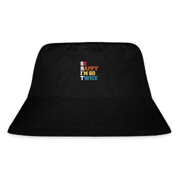 60 Jahre Funny - Humor Geburtstag 60 Jahre Geschenk - Stanley/Stella recycelter Bucket Hat - Schwarz - Vorne