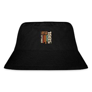 September 1985 Originelle Geschenkidee zum Geburtstag - Stanley/Stella recycelter Bucket Hat - Schwarz - Vorne