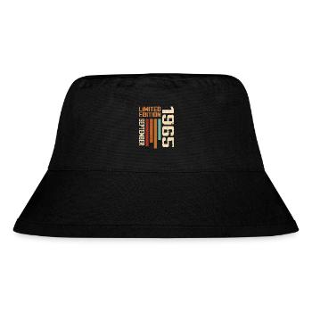 September 1965 Originelle Geschenkidee zum Geburtstag - Stanley/Stella recycelter Bucket Hat - Schwarz - Vorne