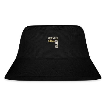 Born in November 2018 - Edition 2018 - Stanley/Stella Recycled Bucket Hat - black - Front