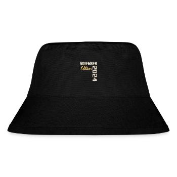 Born in November 2024 - Edition 2024 - Stanley/Stella Recycled Bucket Hat - black - Front