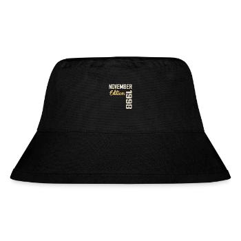 Born in November 1998 - Edition 1998 - Stanley/Stella Recycled Bucket Hat - black - Front