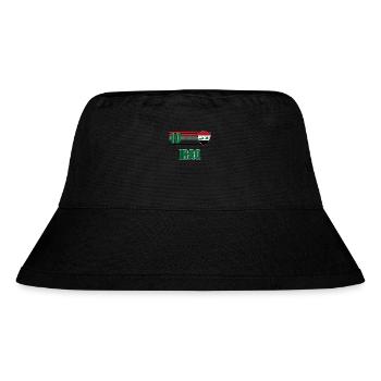 Iraq - Stanley/Stella Recycled Bucket Hat - black - Front