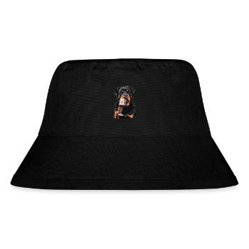 Rottweiler - Stanley/Stella recycelter Bucket Hat - Schwarz - Vorne