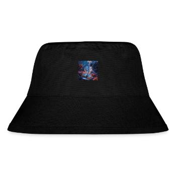 Violine - Stanley/Stella recycelter Bucket Hat - Schwarz - Vorne