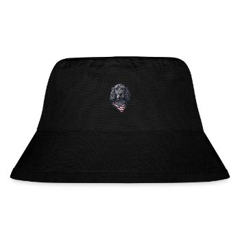 Cocker Spaniel - Stanley/Stella recycelter Bucket Hat - Schwarz - Vorne