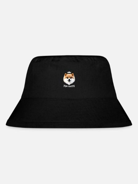 Pom Queen - Spitz miniature - Dicton - Bob recyclé Stanley/Stella - noir