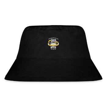 Junggesellenabschied Tour Opfer Ich heirate - Stanley/Stella recycelter Bucket Hat - Schwarz - Vorne
