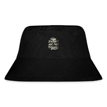 I'm not old I'm classic - Vintage Retro Auto - Stanley/Stella Recycled Bucket Hat - black - Front