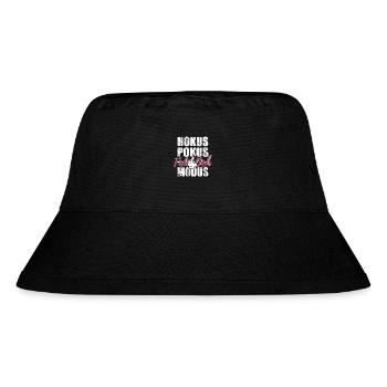 Hokus Pokus Fick dich Modus - Stanley/Stella recycelter Bucket Hat - Schwarz - Vorne