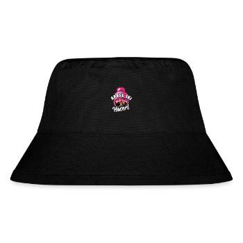 Ski - Apres Ski Haserl - Wintersport, Skiurlaub - Stanley/Stella recycelter Bucket Hat - Schwarz - Vorne