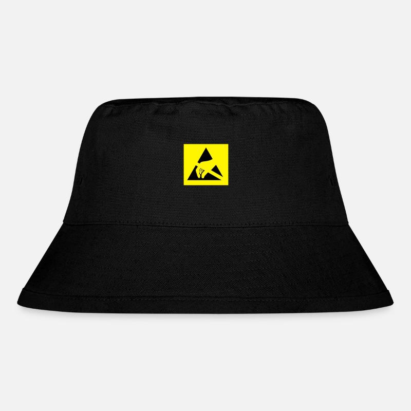 ESD Susceptible 2C - Stanley/Stella recycelter Bucket Hat - Schwarz