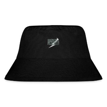 Handwerk rockt - Stanley/Stella recycelter Bucket Hat - Schwarz - Vorne