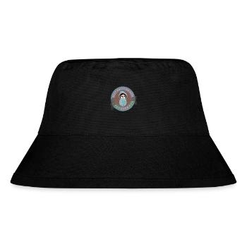 Sewing Knitting Crochet Mom - Stanley/Stella Recycled Bucket Hat - black - Front
