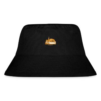 Deidesheim RathausWeinstraße Rheinland-Pfalz - Stanley/Stella recycelter Bucket Hat - Schwarz - Vorne