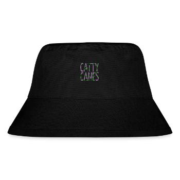 funny gym avogato gift sayings santa - Stanley/Stella recycelter Bucket Hat - Schwarz - Vorne