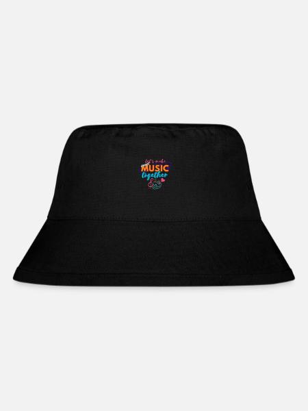 sweet music - together - Stanley/Stella Recycled Bucket Hat - black
