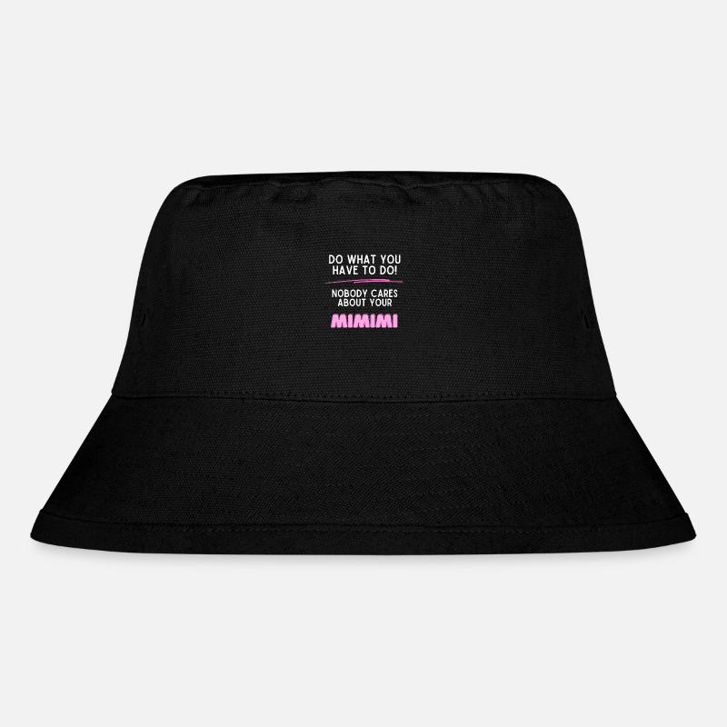 Tu was du tun musst! - Stanley/Stella recycelter Bucket Hat - Schwarz