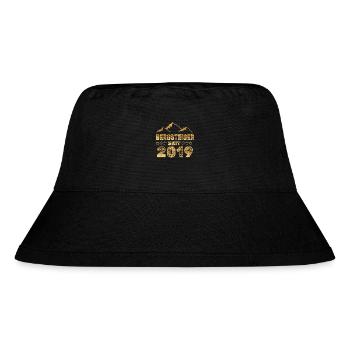 2019 - Stanley/Stella recycelter Bucket Hat - Schwarz - Vorne