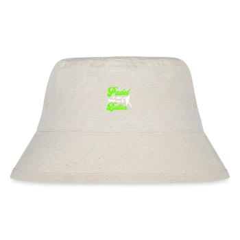 Padel besser - Stanley/Stella recycelter Bucket Hat - Naturweiß - Vorne