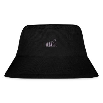 Tallest Skyscrapers Clouds Buildings Mega Towers - Stanley/Stella Recycled Bucket Hat - black - Front