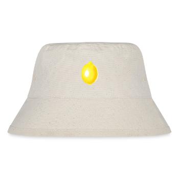 Lemon - Stanley/Stella Recycled Bucket Hat - natural - Front
