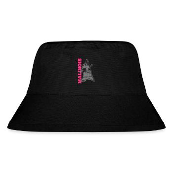 Malinois - Stanley/Stella recycelter Bucket Hat - Schwarz - Vorne