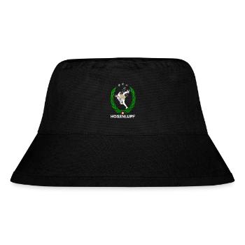 Hosenlupf Schwinger Schwingen - Stanley/Stella recycelter Bucket Hat - Schwarz - Vorne