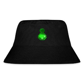 Gothic Metal Vegan Green Halloween Magic Bottle - Stanley/Stella Recycled Bucket Hat - black - Front