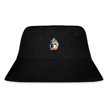 Alex the toucan - Stanley/Stella Recycled Bucket Hat - black - Front