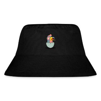 TUCANATA Baby 005 - Stanley/Stella recycelter Bucket Hat - Schwarz - Vorne