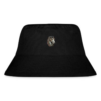 Koni, das audiophile Pferd - Stanley/Stella recycelter Bucket Hat - Schwarz - Vorne