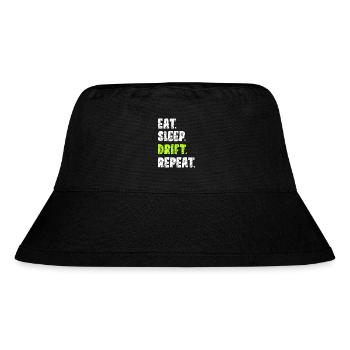 Eat Sleep Drift Repeat | Car Drifting - Stanley/Stella Recycled Bucket Hat - black - Front