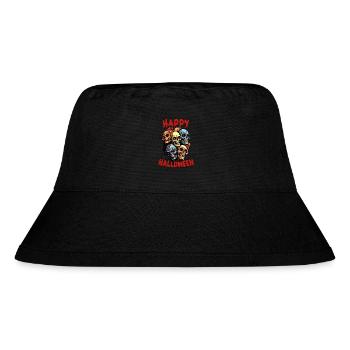 Happy Halloween Zombie Apokalypse - Stanley/Stella recycelter Bucket Hat - Schwarz - Vorne