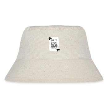 joke encrypt anonymous mask awesome programming - Stanley/Stella recycelter Bucket Hat - Naturweiß - Vorne