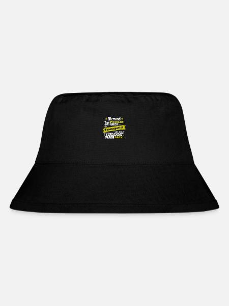 Niemand ist Perfekt, aber als Trainspotter... - Stanley/Stella recycelter Bucket Hat - Schwarz