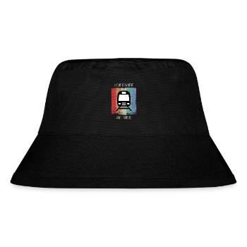 Train Railway Railroad Worker Trains Train Driver - Stanley/Stella Recycled Bucket Hat - black - Front