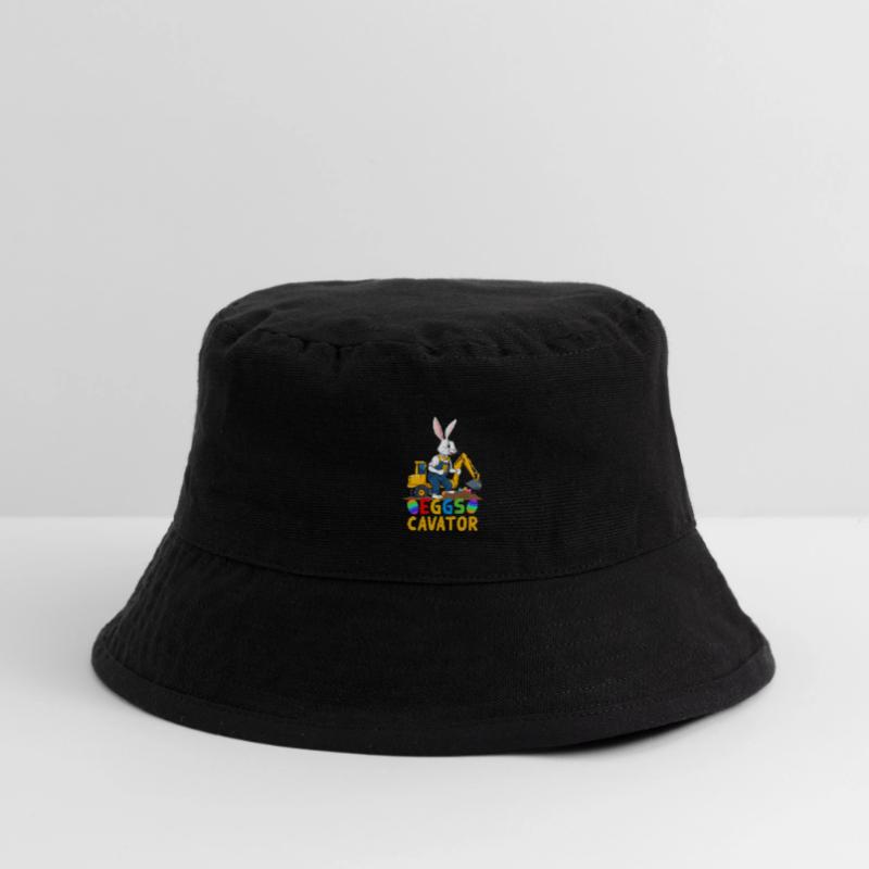 Funny Easter Saying Easter Bunny Excavator Driver Stanley/Stella Recycled Bucket Hat