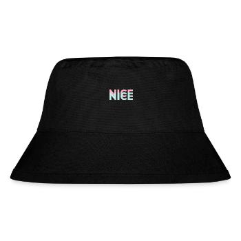 Fischerhut Nizza Anglerhut - Stanley/Stella recycelter Bucket Hat - Schwarz - Vorne